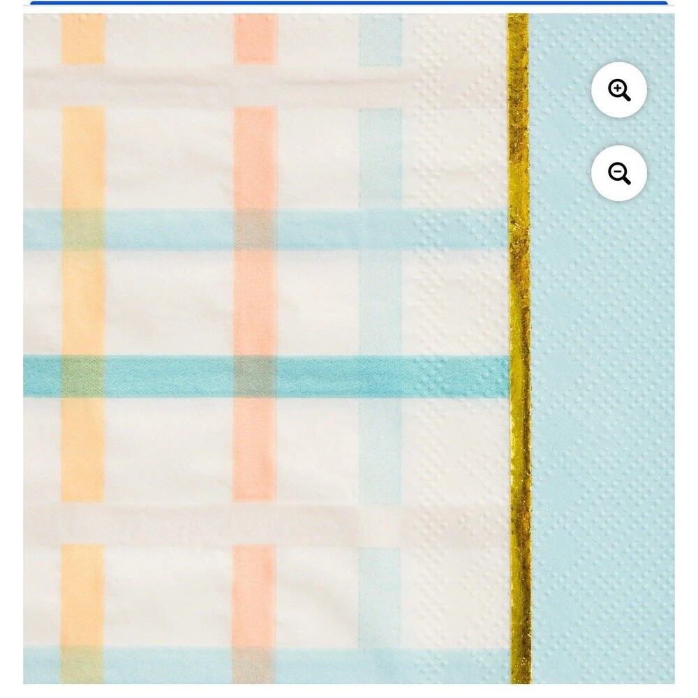 Lot Of 128 Pcs Spring Easter Baby Shower Event Party Guest Napkins 8 Packs Paper - Picture 8 of 8